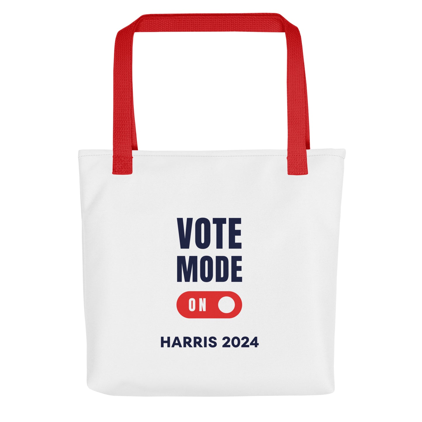 "Vote Mode On" Harris 2024 Tote Bag