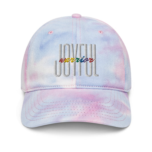 "Joyful Warrior" Tie-Dye Hat (Colors Vary)