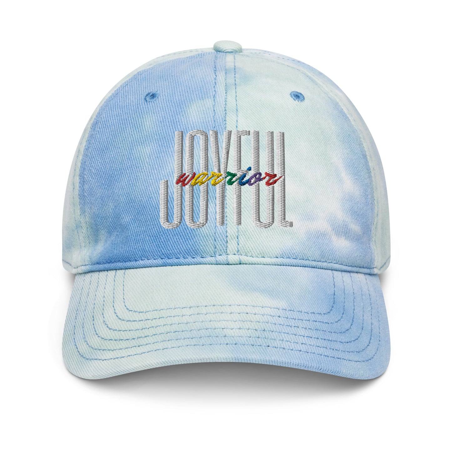 "Joyful Warrior" Tie-Dye Hat (Colors Vary)