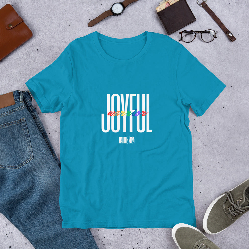 "Joyful Warrior - Harris 2024" T-Shirt (Colors Vary)