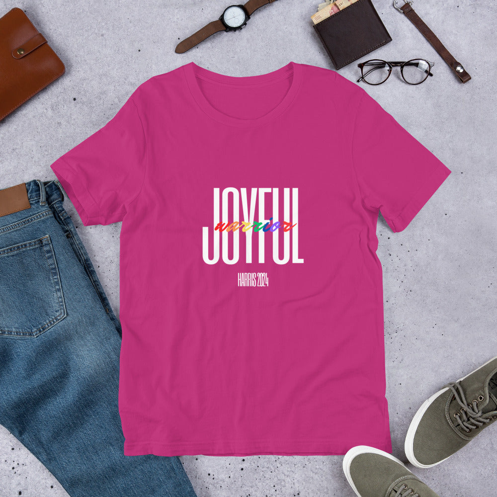 "Joyful Warrior - Harris 2024" T-Shirt (Colors Vary)