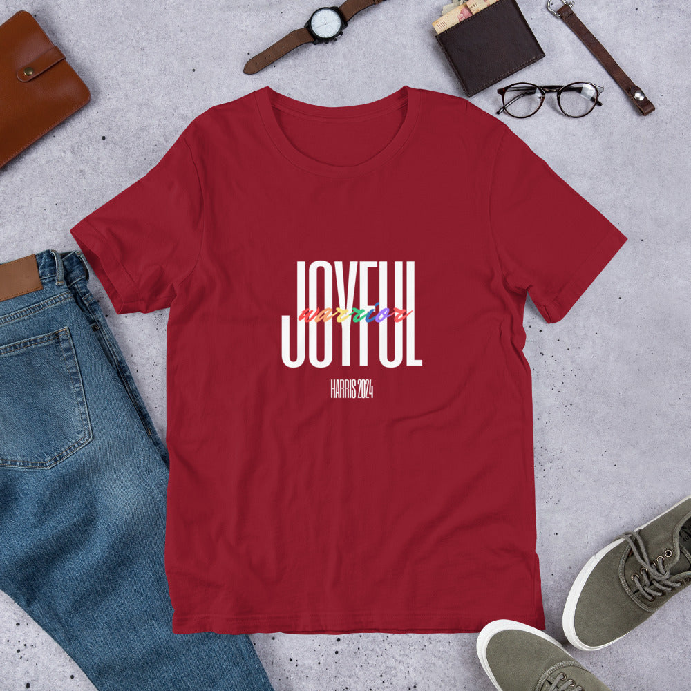 "Joyful Warrior - Harris 2024" T-Shirt (Colors Vary)