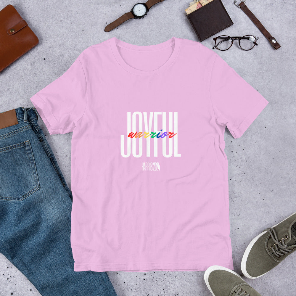 "Joyful Warrior - Harris 2024" T-Shirt (Colors Vary)